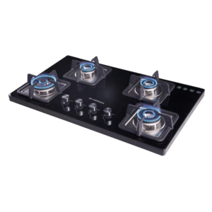CG Gas Stove 4 Burner GLASS TOP Meridia HOB