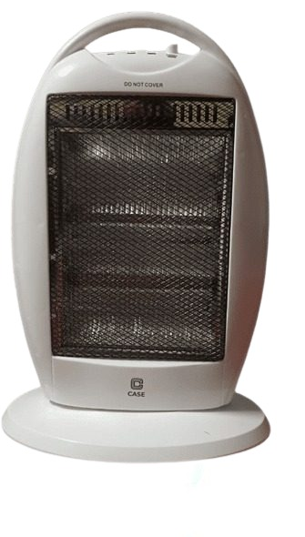 Case Halogen Heater 3Rod Oscillation